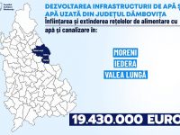 Contract de execuție semnat: înființarea a peste 40 km de rețea de canalizare la Iedera și Valea Lungă / extindere de apă în Moreni